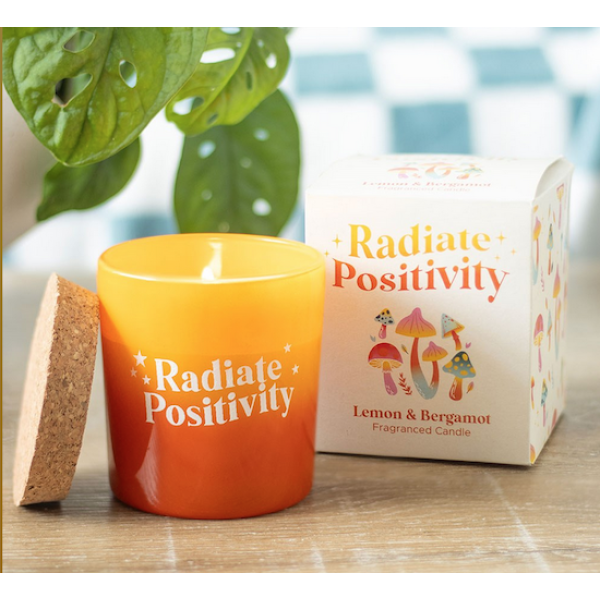 Candle jar Radiate Positivity